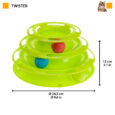 Ferplast TWISTER – Entertainment cat toy