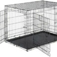 Ferplast Dog-Inn Συρμάτινο Κλουβί Σκύλου με 2 Πόρτες Steel Black 77.4×48.5×54.6cm