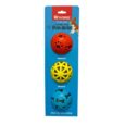 Pet Interest Παιχνίδι TPR Bouncy Μπάλες 3τμχ 7.5cm