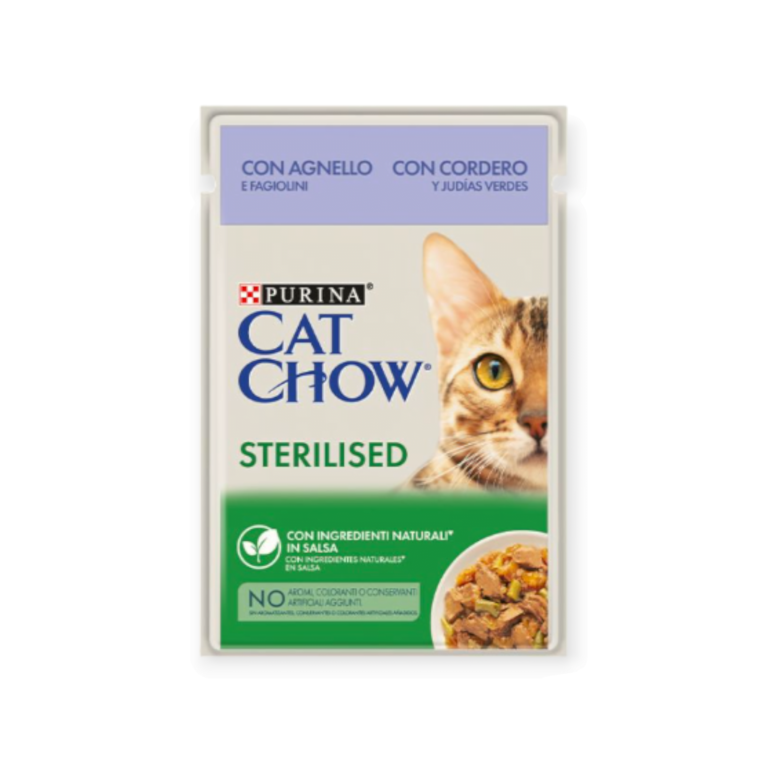 Cat-Chow-Sterilised-Με-Αρνί-Πράσινα-Φασόλια-Σε-Σάλτσα-85G